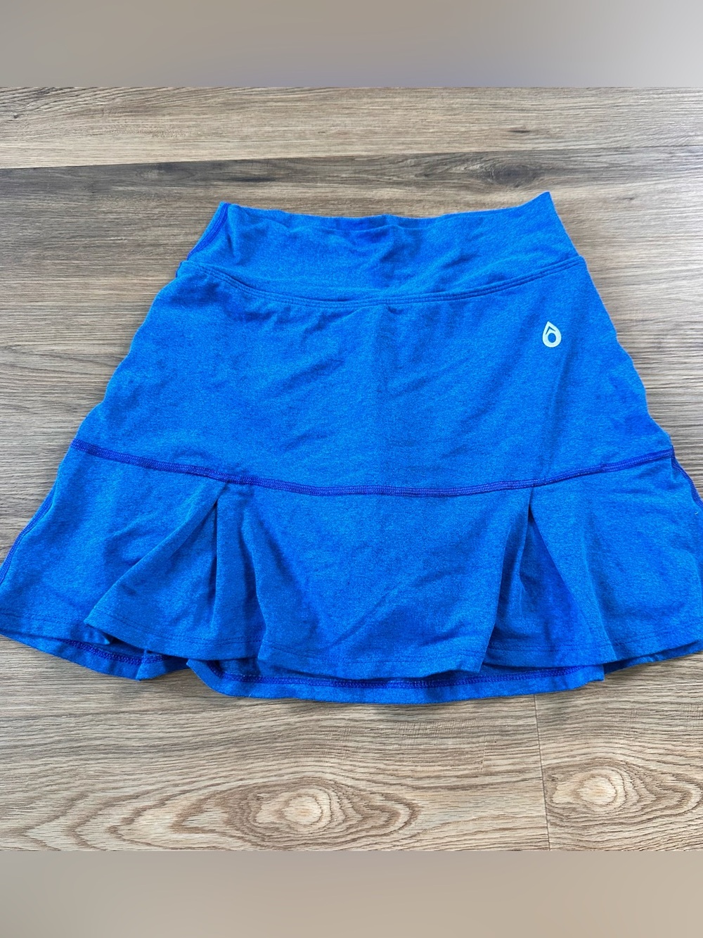 Dona Jo‎ JoJo Tennis Skirt Skort Size 1 Small Blue Pockets Active Athletic Golf